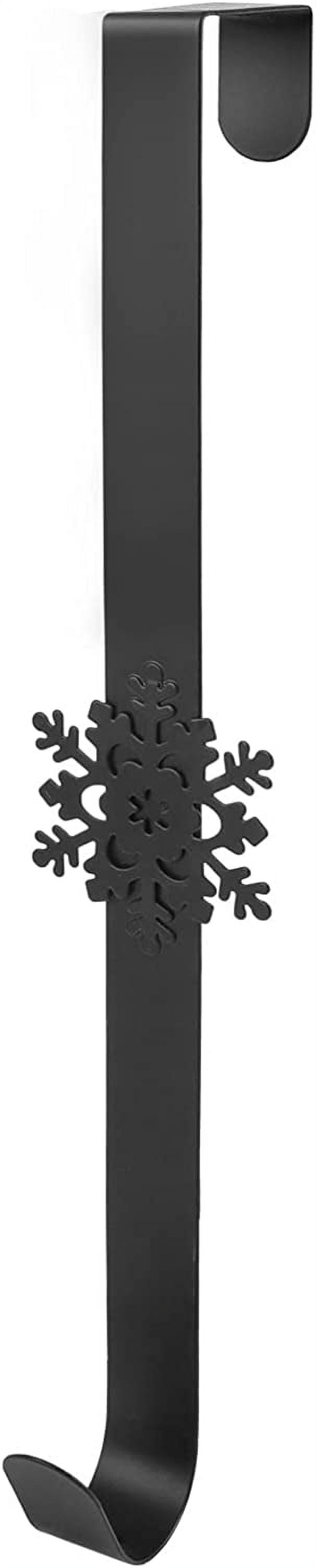 KissDate Christmas Wreath Hanger Xmas Metal Wreath Hook Over The Door