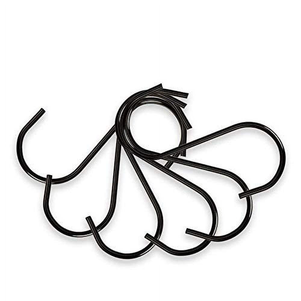 KissDate S Hooks, 12 Pack 3.35 Inch S Shaped Hanging Hooks Rustproof