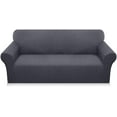 thumbnail image 1 of KissDate Stretch Sofa Slipcovers 1 Piece Couch Covers for 4 Cushion Couch Sofa Furniture Protector for Living Room Modern Full Sofa Covers with Elastic Bottom (XL, Grey), 1 of 7