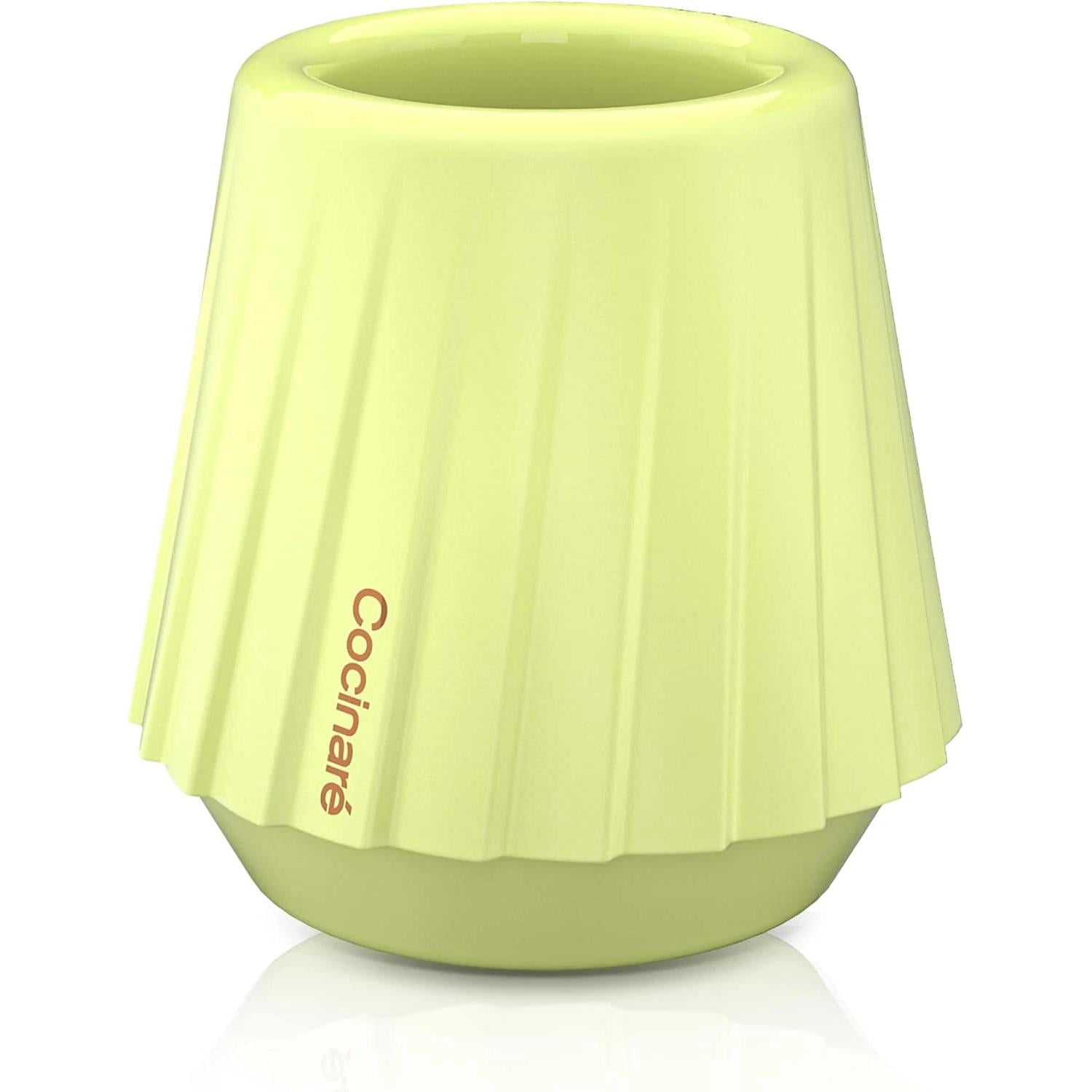 Kisscup Ceramic Espresso Cup – 2.2Oz Demitasse Cup for Espresso, Pour-Over Coffe