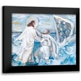 thumbnail image 1 of Kissell, Mackenzie 14x12 Black Modern Framed Museum Art Print Titled - Deep Waters, 1 of 5