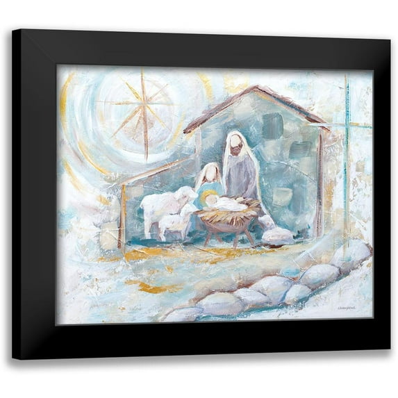 Kissell, Mackenzie 24x20 Black Modern Framed Museum Art Print Titled - The Star