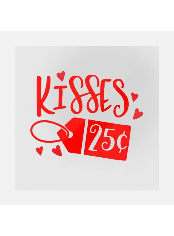 Kisses 25 Cent Transfer