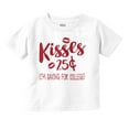 thumbnail image 1 of Kisses 25 Cents Saving For College Toddler Boy Girl T Shirt Infant Toddler Brisco Brands 24M, 1 of 6