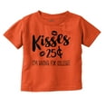 thumbnail image 1 of Kisses 25 Cents Saving For College Toddler Boy Girl T Shirt Infant Toddler Brisco Brands 5T, 1 of 6