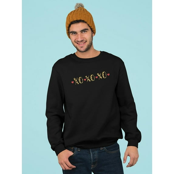 Kisses And Hugs Sweatshirt Men -GoatDeals Designs, Male Small