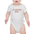 thumbnail image 1 of Kisses Are 25 Cents Bodysuit Infant -Smartprints Designs,  18 Months, 1 of 4