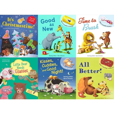 Kisses, Cuddles, Good Night!; All Better! Time to Brush; Little Bear Needs Glasses; It's Christmastime!; Good as New by Henning Lohein, Bernd Penners (Board Book Collection)