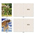 thumbnail image 1 of Kissing Giraffes - 10 Cute Thank You Note Cards with Envelopes (4 x 5.12 Inch) - Sweet Animals, Giraffe Greeting Notecard Set for Kids - Inspirational All Occasion Appreciation Card AM6843TYG-B1x10, 1 of 7