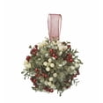 thumbnail image 1 of Kissing Krystals 5" Holly KISSING BALL Mistletoe Christmas Decor Ornament, by Ganz, 1 of 1