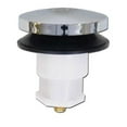 thumbnail image 1 of Kissler Drain Stopper,Plastic,Chrome 58-7153, 1 of 2