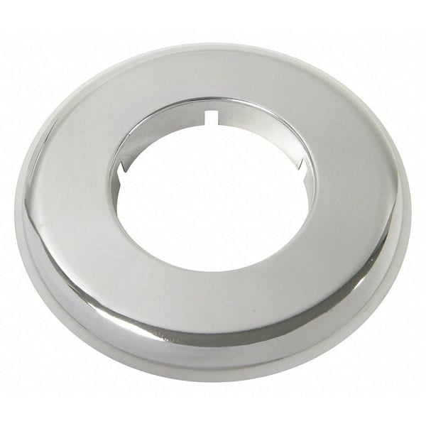 Chrome 1-1/2" Universal Fit Escutcheon Rings, Pack of 12