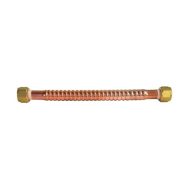 Water Heater Supply Line,3/4x3/4,18in.L 88-4110