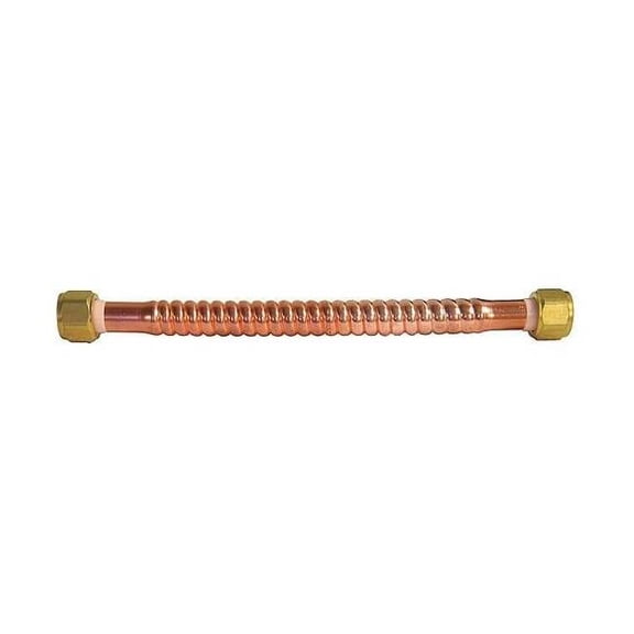 Kissler Water Heater Supply Line,3/4x3/4,18in.L 88-4110