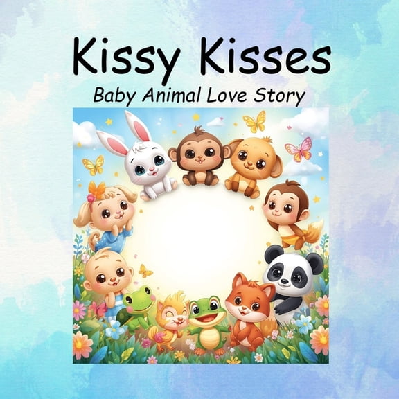 Kissy Kisses: Baby Animal Love Story, (Paperback)