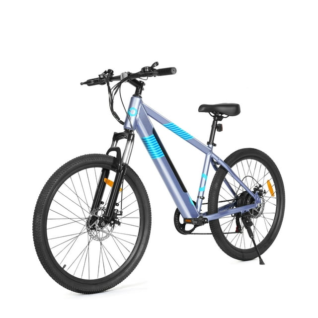 Kistp 26″ 350W 7 Speed Electric Mountain Bike with 36V Built-in Hidden Removable Battery