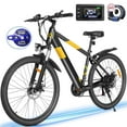 thumbnail image 1 of MIHOVER 26" Electric Bike for Adults, Peak 750W Motor with aluminum Frame, 48V Hidden Removable Battery with Shimano 21 Speed City Commuter Bike for Man Woman - UL2849, 1 of 10