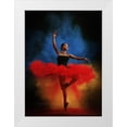 thumbnail image 1 of Kisworo, Sebastian 14x18 White Modern Wood Framed Museum Art Print Titled - Color Dance, 1 of 4
