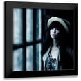 thumbnail image 1 of Kisworo, Sebastian 15x15 Black Modern Framed Museum Art Print Titled - Love Me Blue, 1 of 5