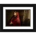 thumbnail image 1 of Kisworo, Sebastian 32x23 Black Ornate Wood Framed with Double Matting Museum Art Print Titled - Broken A Cracked, 1 of 4