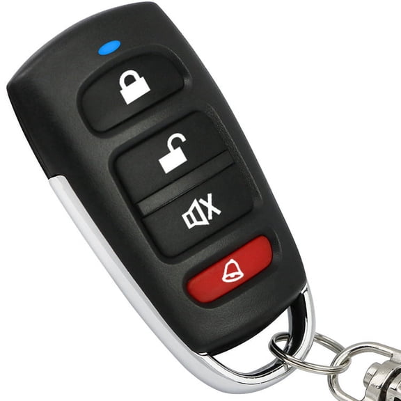 [ Kit 1/2] Universal Wireless Cloning Remote Control Key of Gate Garage Door Duplicator 433mhz Remote Controller Keychain Red-D