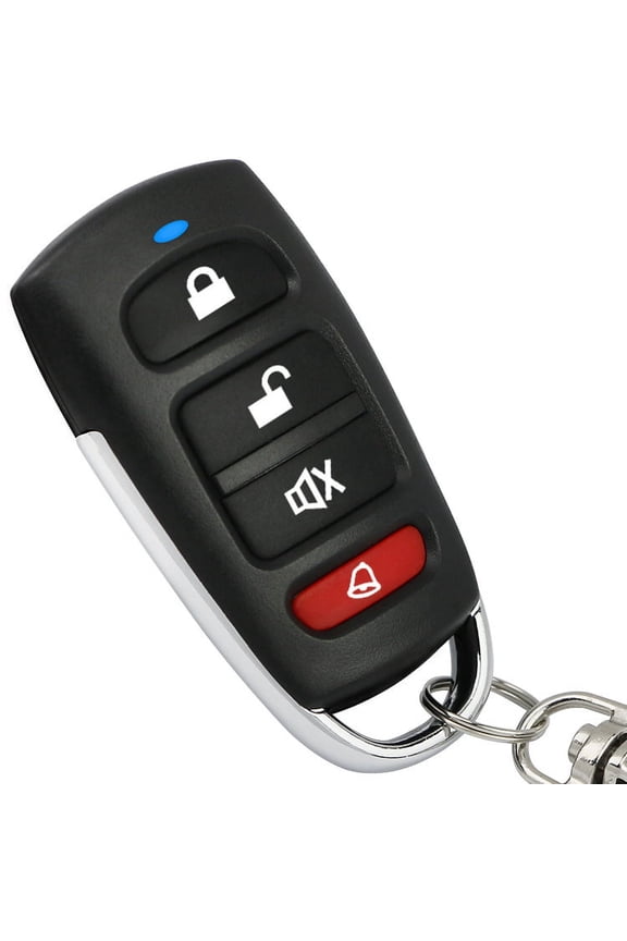 [ Kit 1/2] Universal Wireless Cloning Remote Control Key of Gate Garage Door Duplicator 433mhz Remote Controller Keychain Red-D