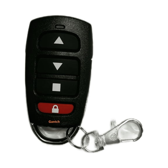 [ Kit 1/2] Universal Wireless Cloning Remote Control Key of Gate Garage Door Duplicator 433mhz Remote Controller Keychain Red-D