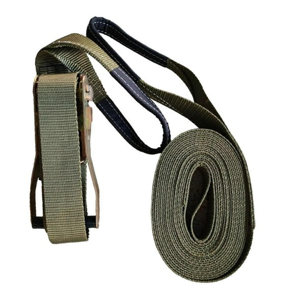 Kit 36' x 2'' w/ Hook & Ratchet Balance Training Walking Backyard Outdoor Fun