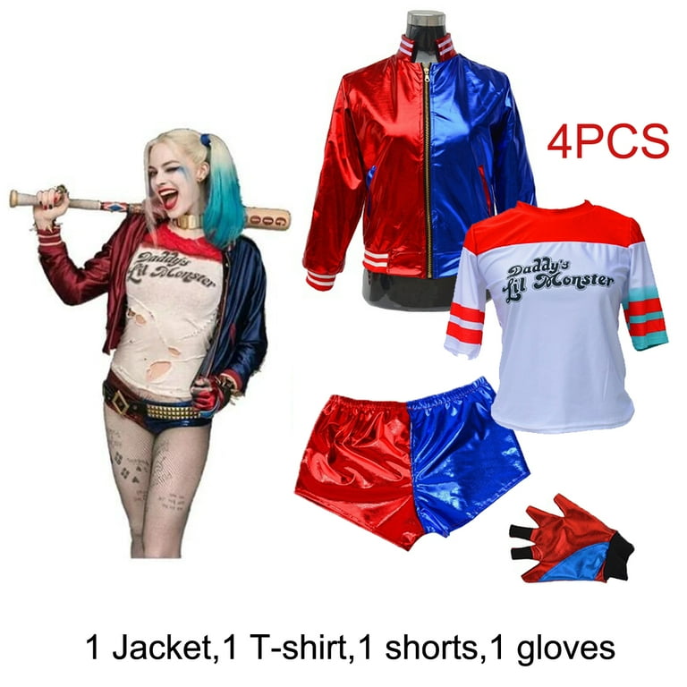 Adult Harley Quinn Jacket - Suicide Squad 