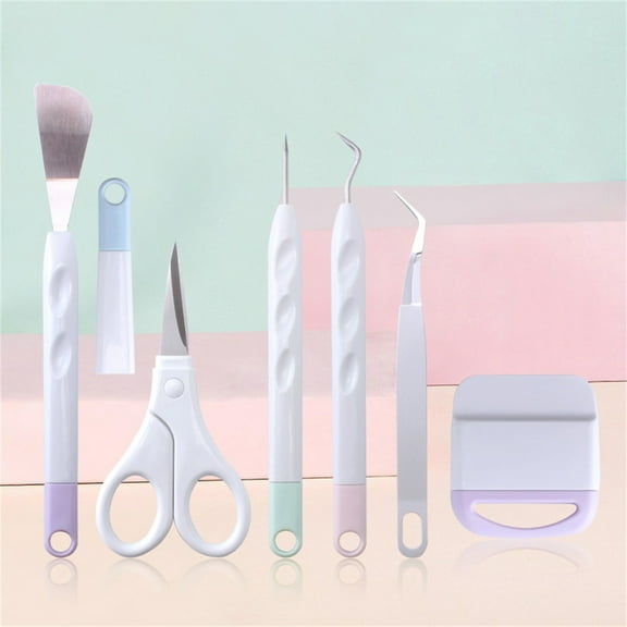 Kit Accessories Tool Piece For Vinyl Set) Weeder/Scraper/Spatula Tools Silhouette(6 Precision Set For Weeding Weeding Set Tools Home Improvement