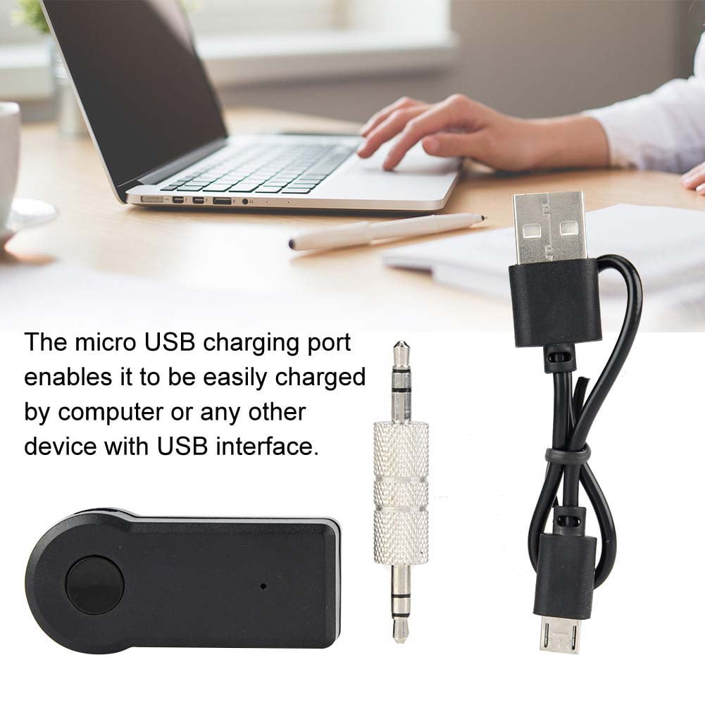 Kit, Car Handsfree Kit 3.5mm Wireless Audio Music Receiver Adapter