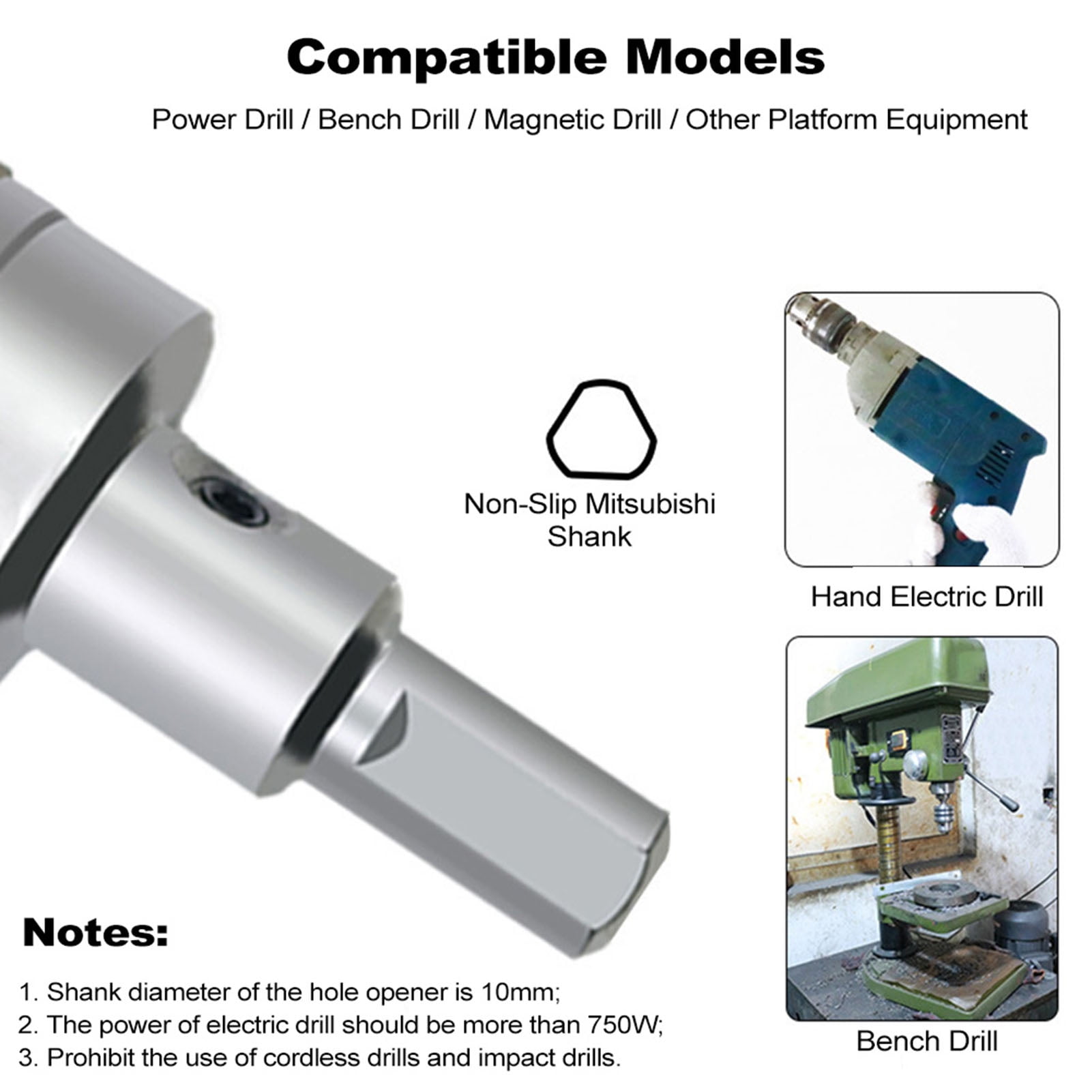 Kit Carbide Hole Saw Kit Tipped Hole Saw Drill Bit 16-50mm Hole Saw Cutter Set For Metal Stainless Steel Iron Copper