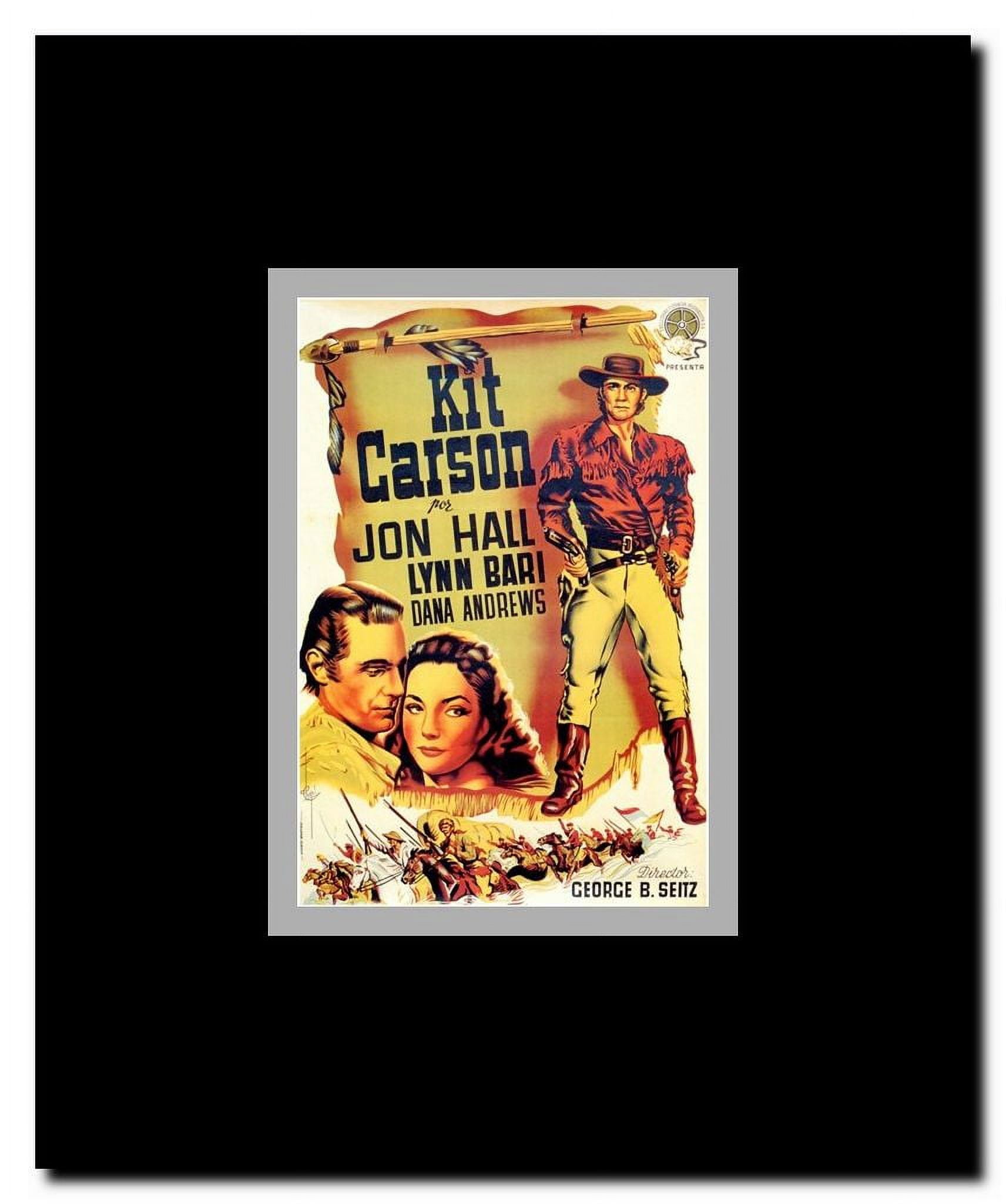 Kit Carson Framed Movie Poster