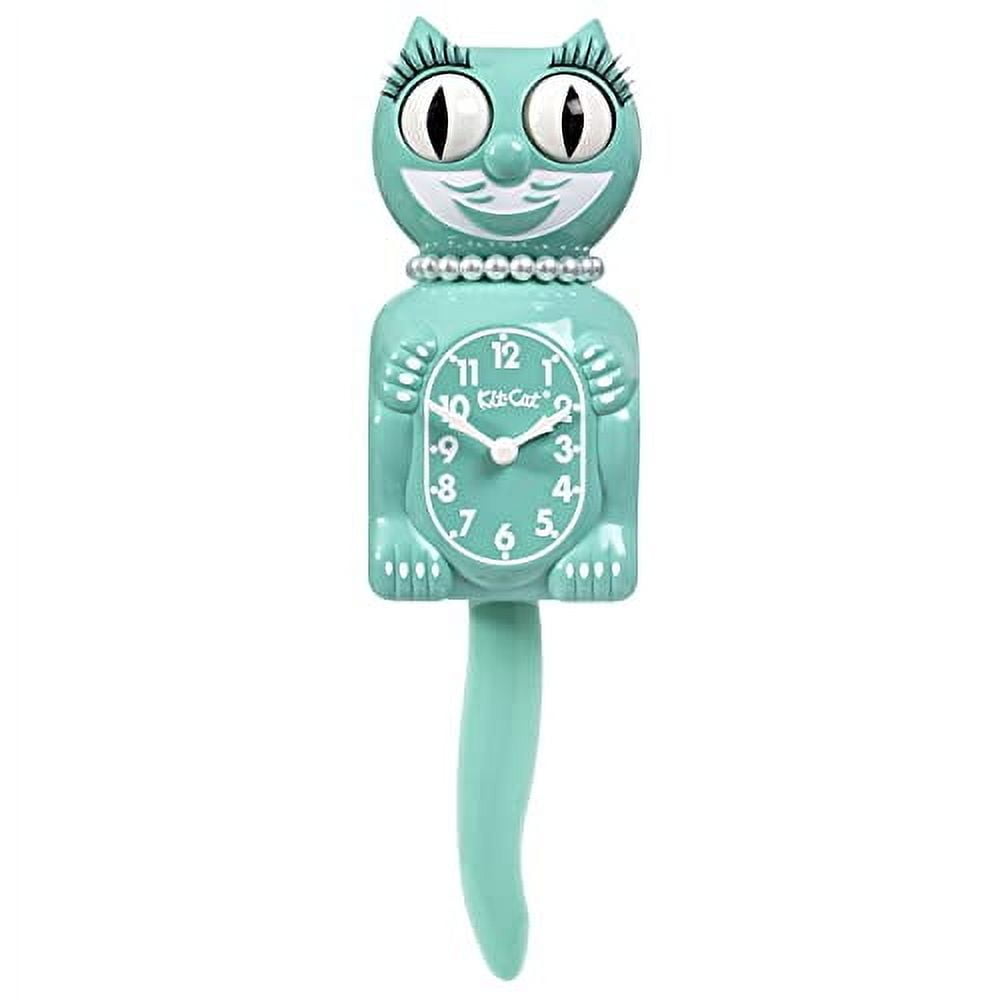 KIT-CAT CLOCK 新品　掛け時計　kit cat klock Amazon.com: Kit-Cat Klock® Limited Edition Pink Satin kit
