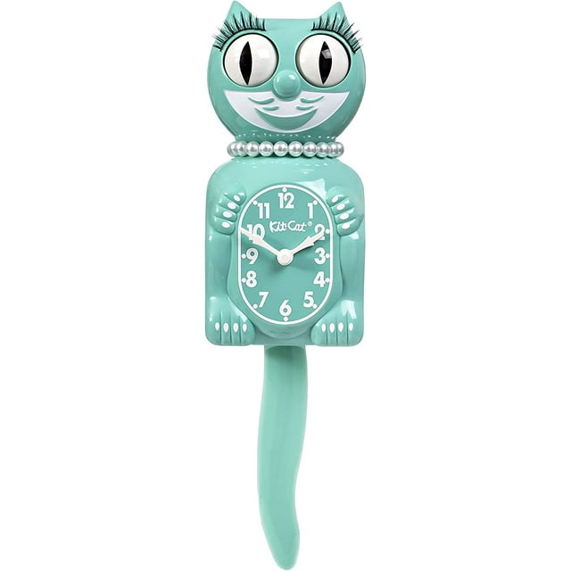 KitCat Klock Limited Edition Ocean Waves Lady with Pearl Necklace