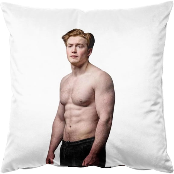 Kit Connor Shirtless, Hot Square Throw Pillow Case Cushion Cover Pillowcase 18'''' x 18'''' (45cm x 45cm)