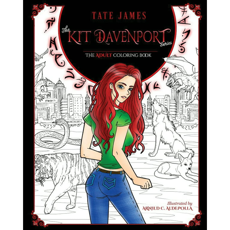 Kit Davenport: The Adult Coloring Book 