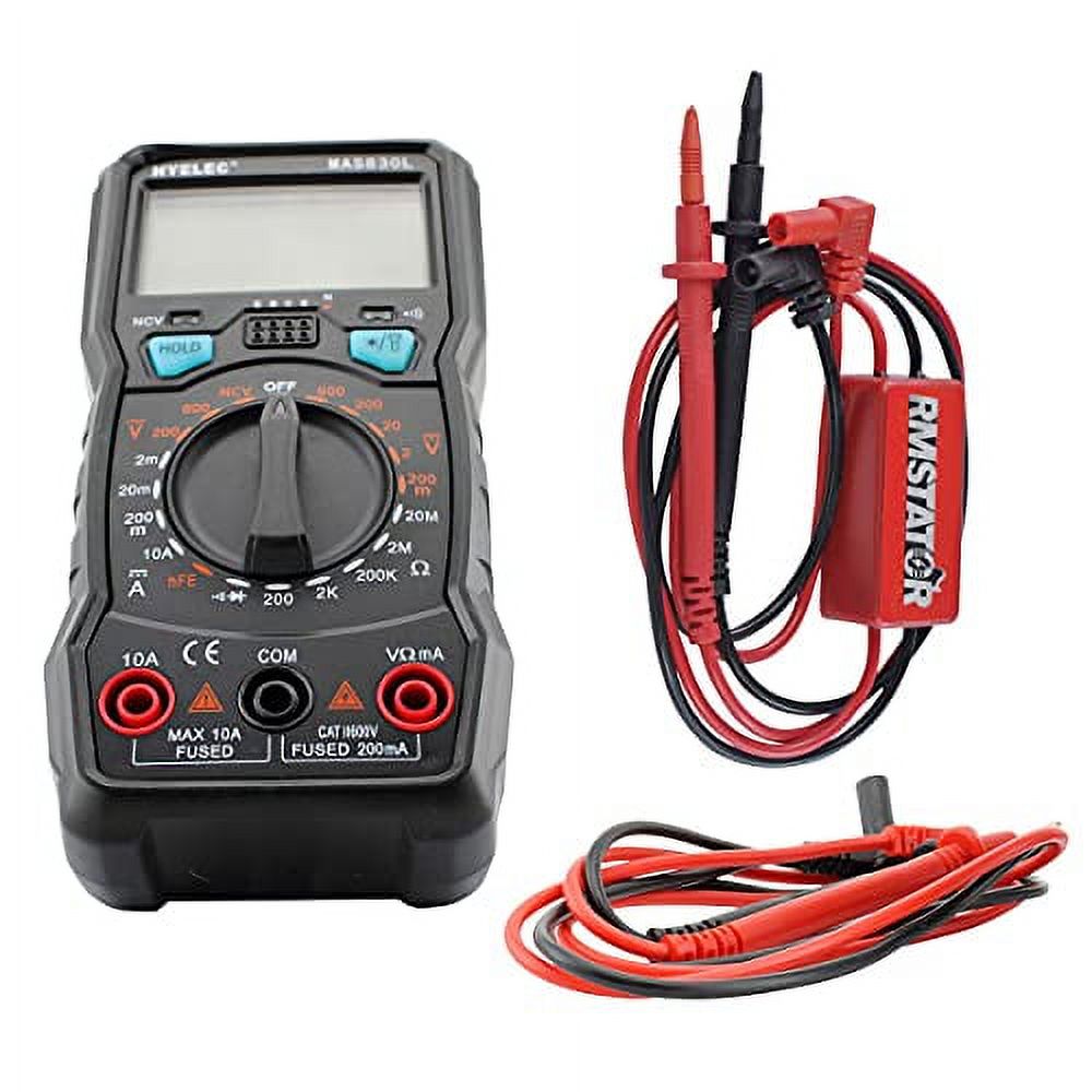 Kit Digital Multimeter Voltage Reading DVA Adapter