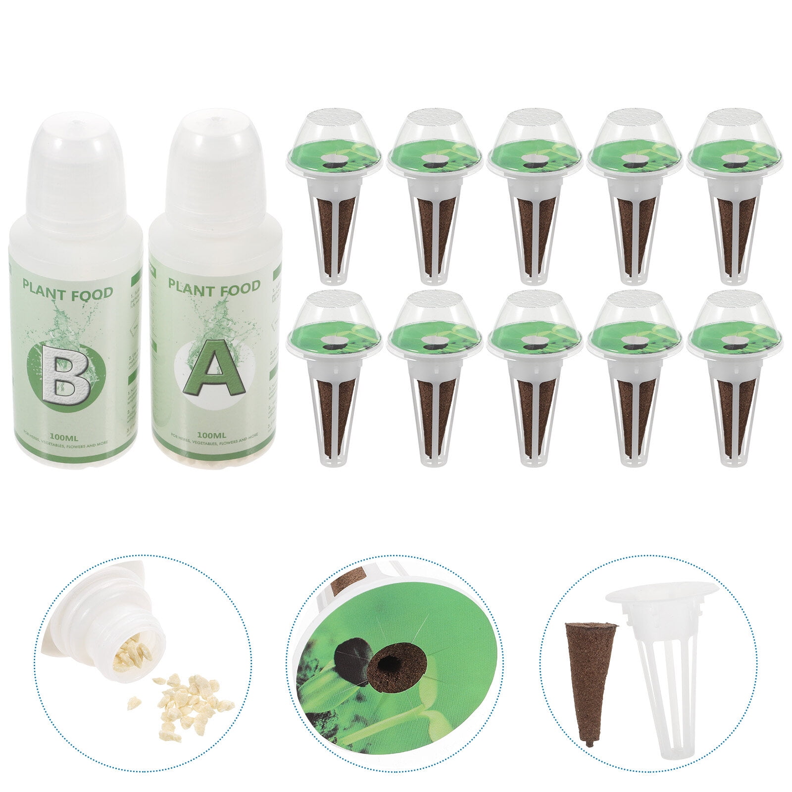 Kit Indoor Plants Hydroponic Growing System Hydroponics Pp - Walmart.com - Indoor Hydroponic Kit For Beginners