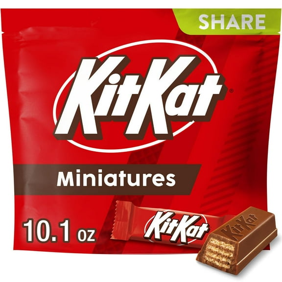 Kit Kat Candy Miniatures - 10.1oz - Pack of 2