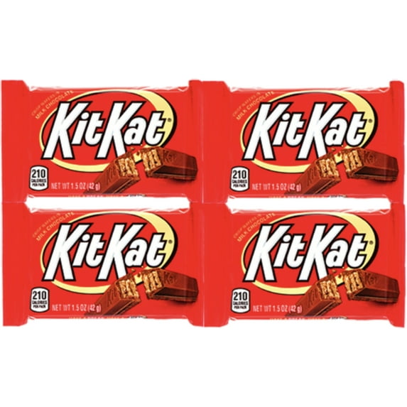 Kit Kat Chocolate Candy Bar - 1.5oz 4 Pack