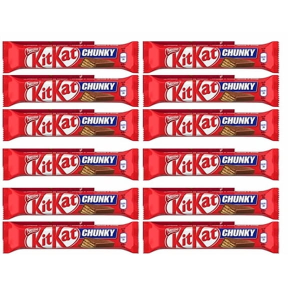 Kit Kat Chunky Bars Multipack 1.7 oz each bar (12 full size wafers)