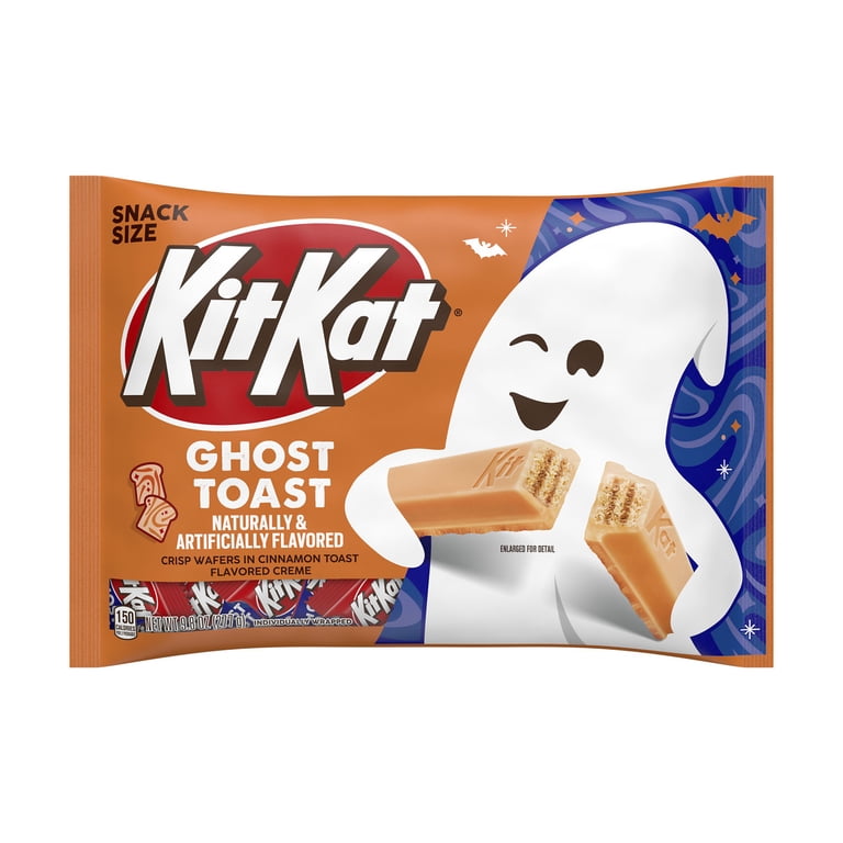 Kit Kat Ghost Toast Cinnamon Toast Flavored Creme Wafer Snack Size