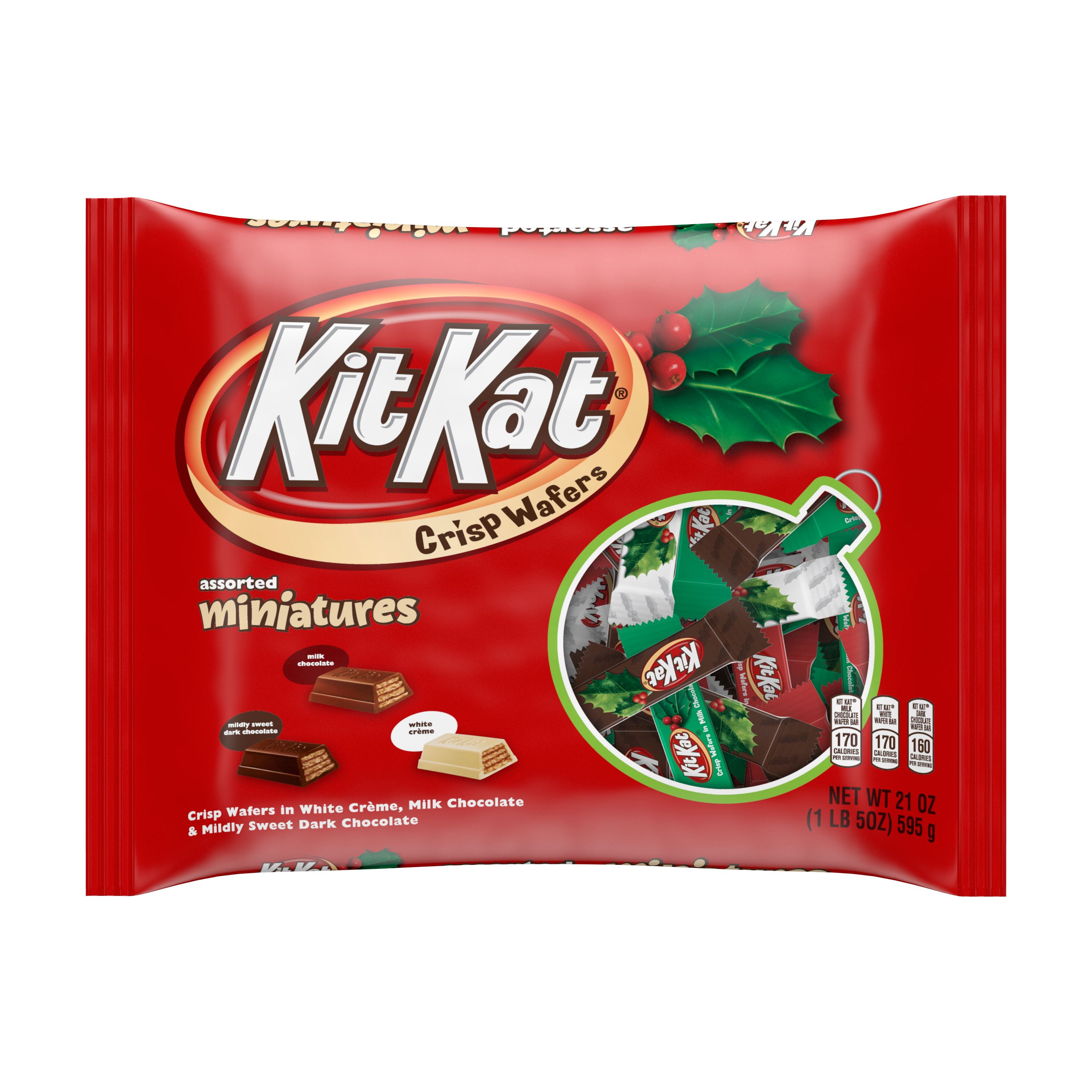  KITKAT Miniature Candy Bars Crisp Wafers in Dark