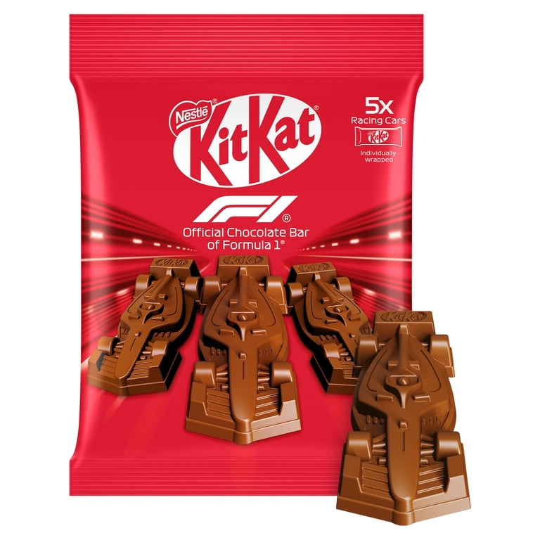 Kit Kat F1 Milk Chocolate Bar 55g, Imported from Britain - Walmart.com