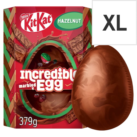 Kit Kat Hazelnut Flavour Chocolate Easter Egg 379g, Imported from Britain