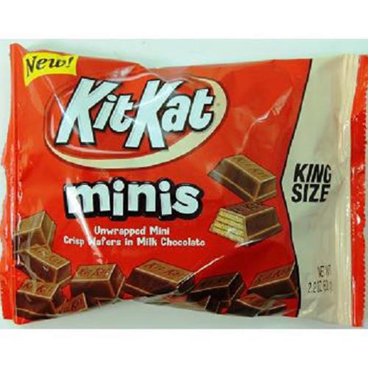 KIT KAT® Minis, Unwrapped Milk Chocolate Wafer Candy Bars, Movie