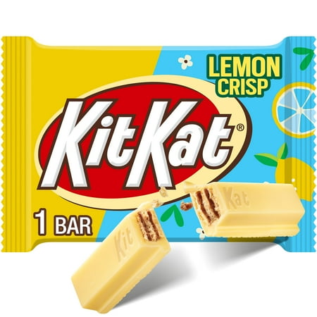 Kit Kat Lemon Flavored Creme Wafer Easter Candy, Bar 1.5 oz