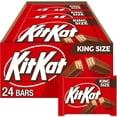 thumbnail image 1 of Kit Kat Milk Chocolate Wafer King Size, Christmas Candy Bars, 3 Oz (24 Count) Packaging May Vary, 1 of 3