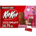 thumbnail image 1 of KIT KAT® Milk Chocolate Wafer Snack Size Bears, Valentine's Candy Bag, 14.75 oz (25 Pieces), 1 of 10